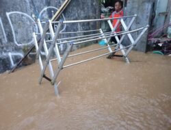 Dilanda Banjir dan Tanah Longsor Sejumlah Titik di Kota Sukabumi, Sebanyak 9 Jiwa Diungsikan ke Rumah Tesa BPBD