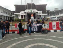 Refleksi Hari HAM Sedunia, GMNI Gelar Unjuk Rasa di Balai Kota Sukabumi, Soroti Isu Ini