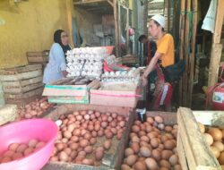 Sempat Naik, Harga Telur Ayam Jelang Nataru di Pasar Kota Sukabumi Alami Penurunan