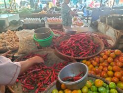 Jelang Nataru, Berikut Sejumlah Bapokting di Pasar Kota Sukabumi yang Alami Kenaikan dan Penurunan Harga