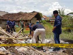 Mengagetkan! Sebuah Ledakan Hancurkan Sebuah Gubuk di Sukabumi, Petasan atau Bom?