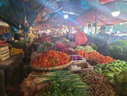 Harga Cabai-cabaian dan Daging Ayam Broiler di Pasar Kota Sukabumi Alami Kenaikan