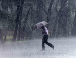 Perkiraan Cuaca Hari ini, BMKG : Waspada Hujan Disertai Angin Kencang di Sukabumi