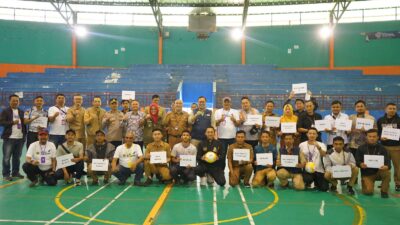 Peringatan HPN 2023, PWI Kota Sukabumi Gelar Turnamen Futsal Lintas Sektor
