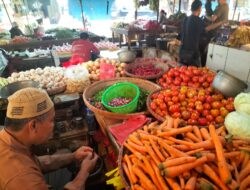 Berikut Sejumlah Bapokting di Pasar Kota Sukabumi yang Harga Jualnya Mengalami Perubahan