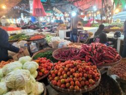 Harga Bapokting di Pasar Kota Sukabumi Hari Ini, Cabai Merah Besar Alami Penurunan