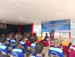 BNN Lakukan Rehabilitasi pada Puluhan Warga Binaan Lapas Warungkiara Sukabumi