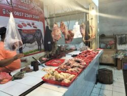 Sempat Naik, Harga Daging Sapi di Pasar Kota Sukabumi Kembali Normal