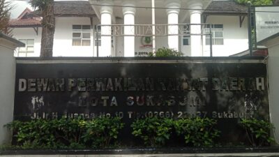 Kantor DPRD Kota Sukabumi Jl. Ir. H. Juanda No.6, Kota Sukabumi. Foto: Nuria Ariawan/HALOSMI