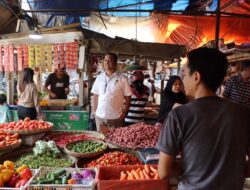 Pastikan Stok dan Harga Bapokting Jelang Idul Fitri Tersedia, Satgas Pangan Kota Sukabumi Sidak Pasar