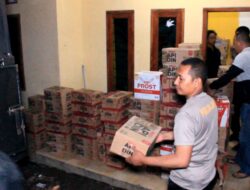 Sat Intelkam Polres Sukabumi Kota Grebek Gudang Miras Modus Kontrakan, Puluhan Ribu Botol Miras Disita