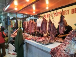 Paska Lebaran, Harga Daging Sapi di Pasar Kota Sukabumi Rp 130 Ribu per-Kilogram