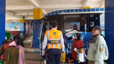 Penumpang Bus di Terminal Tipe A Sukabumi Capai 6.152 Selama Arus Balik Lebaran