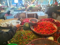 Faktor Cuaca dan Pasokan, Harga Cabai di Pasar Kota Sukabumi Alami Penurunan
