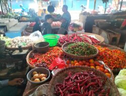 Paska Petugas Gabungan Lakukan Sidak, Harga Cabai di Pasar Kota Sukabumi Alami Penurunan