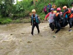Sempat Hilang Tersapu Banjir Bandang, Petugas Pemeriksa Jembatan Ditemukan Tewas di Sungai Cimahi Sukabumi