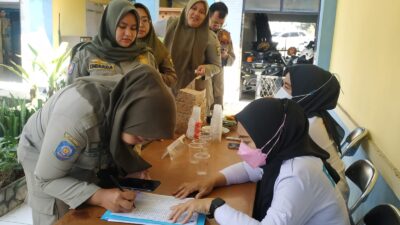 BNN Kabupaten Sukabumi Tes Urine Dadakan 50 Personel Satpol PP, Ini Hasilnya