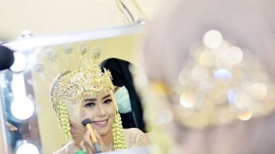 Ilustrasi make up mempelai wanita saat pernikahan. Foto dok jenganten.com