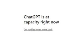 Trik Ampuh Mengatasi ChatGPT Is At Capacity Right Now yang Muncul Saat Server Kelebihan Beban