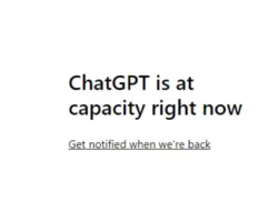 Trik Ampuh Mengatasi ChatGPT Is At Capacity Right Now yang Muncul Saat Server Kelebihan Beban