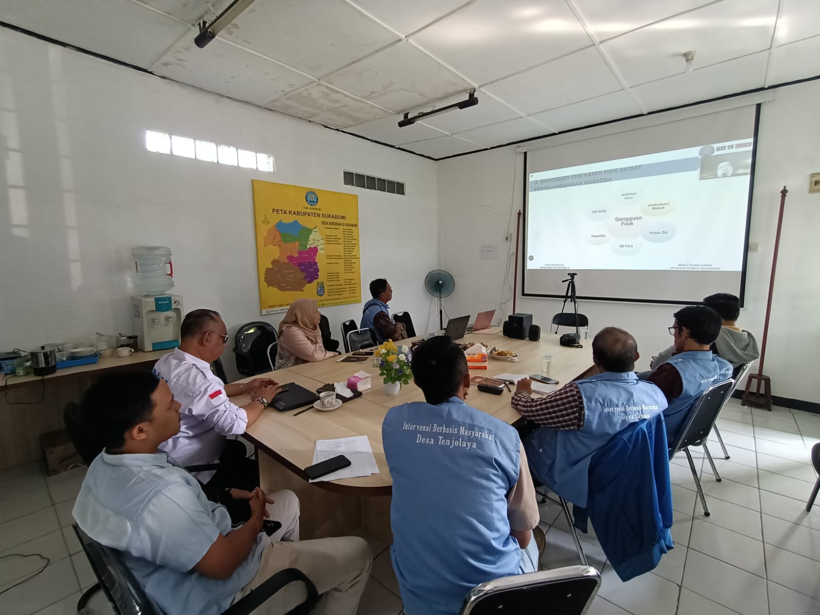 BNN Kabupaten Sukabumi menggelar Pelatihan Kompetensi Teknis Agen Pemulihan Unit IBM PN yang digelar secara virtual selama 5 hari dari mulai tanggal 12-16 Juni 2023.