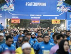 Luar Biasa, Pocari Sweat Run Jadi Event Lari Hybrid Terbesar di Indonesia