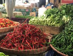 Harga Cabai di Pasar Kota Sukabumi Kembali Merangkak Naik