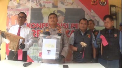 Polisi Tangkap ‘Kepala’ Tambang Emas Ilegal di Sukabumi Bermodus Koperasi
