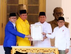 Golkar dan PAN Resmi Dukung Prabowo Sebagai Calon Presiden