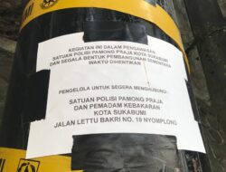 Tiang Tak Bertuan di Segel, Begini Penjelasan DPMPTSP Kota Sukabumi