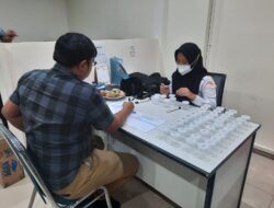 BNNK Sukabumi Tes Urine Puluhan Pegawai PT BAF, Ini Hasilnya