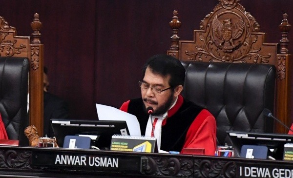 Ketua Mahkamah Konstitusi (MK), Anwar Usman. Foto: Istimewa.