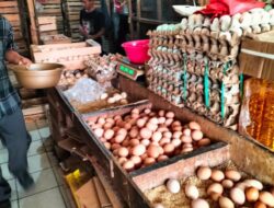 Hari Ini, Harga Telur Ayam di Pasar Kota Sukabumi Alami Kenaikan