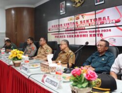 Forkominda Kota Sukabumi Gelar Rakor Lintas Sektoral, Bahas Soal Pengamanan Pemilu 2024