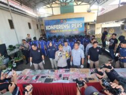Polisi Pajangkan 37 Tersangka Kasus Narkoba dari 29 Kasus di Sukabumi