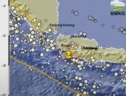Gempa Bumi Magnitudo 5,1 Guncang Sukabumi, Getaran Terasa Hingga Jakarta 