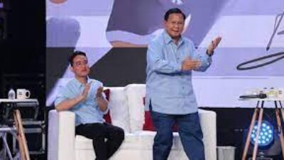 Si Paling Gemoy, Julukan Untuk Prabowo dan Ini Alasan Sering Joget-Joget