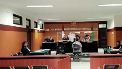 Sidang Perdana Anggota Dewan Terkait Kasus Penipuan Pangkalan Gas Elpiji di PN Kota Sukabumi
