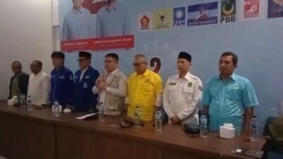 Parpol Pengusung Prabowo-Gibran Launching TKD di Kota Sukabumi, Targetkan 70% Suara