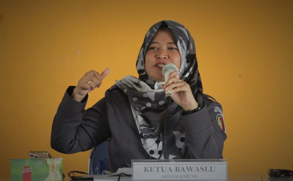 Ketua Badan Pengawas Pemilu (Bawaslu) Kota Sukabumi, Yasti Yustia Asih. Foto: Nuria Ariawan/HALOSMI.