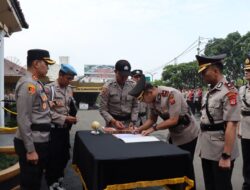 Rotasi Jabatan 7 Personel di Polres Sukabumi Kota, Diantaranya Wakapolres hingga Polsek Cisaat