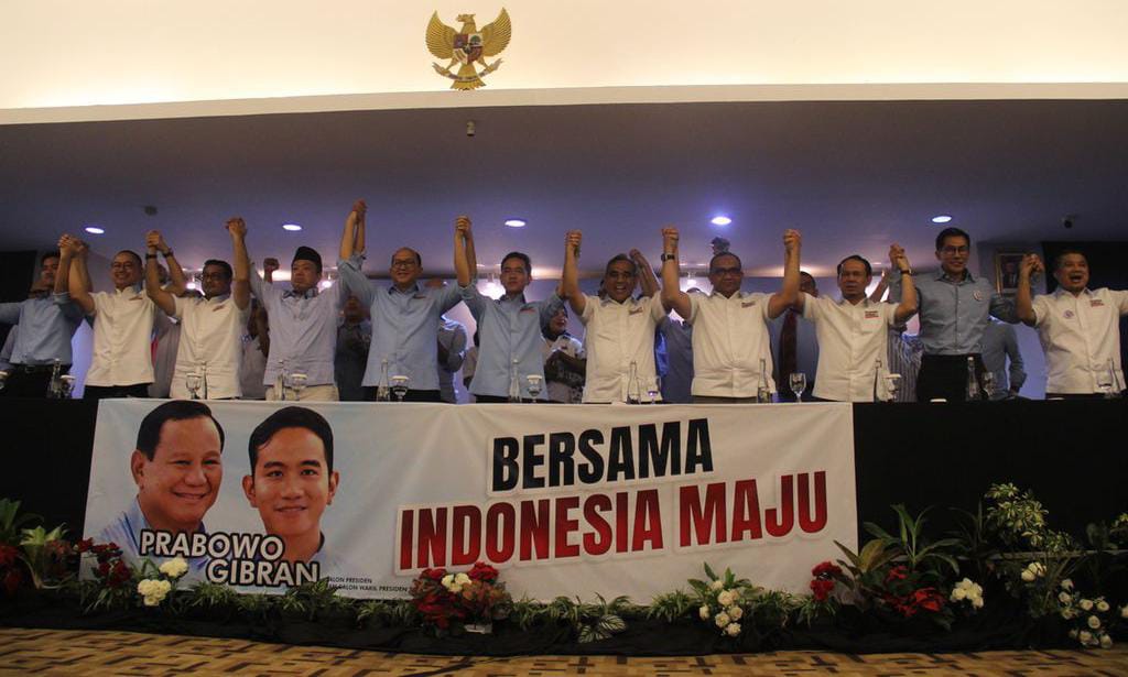 Deklarasi Tim Kampanye Nasional (TKN) Prabowo-Gibran. Foto: Istimewa.