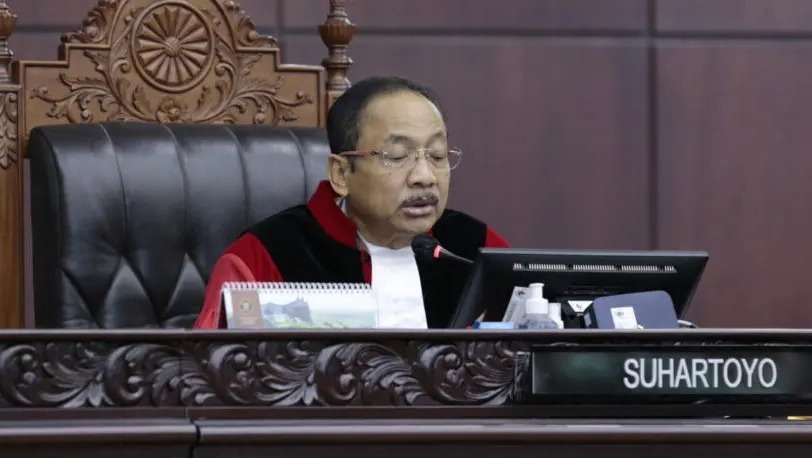 Ketua Mahkamah Konstitusi (MK), Suhartoyo. Foto: Istimewa.