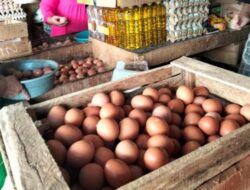 Hari Ini, Harga Telur Ayam di Pasar Kota Sukabumi Alami Kenaikan
