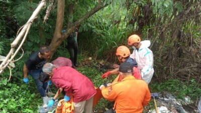 Geger! Warga Temukan Kerangka Manusia di Pinggir Sungai Cisuda Sukabumi
