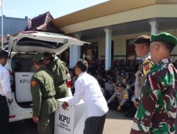 Cek Kesiapan, Polres Sukabumi Kota Lakukan Simulasi Pengamanan TPS