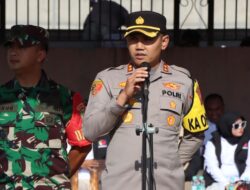 Hadiri Apel Siaga Pengawasan Pemilu 2024, Kapolres Ari: TNI-Polri Siap Kawal dan Amankan Situasi Kamtibmas