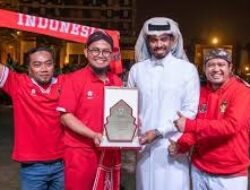 Suporter Indonesia Dapat Penghargaan di Piala Asia 2023