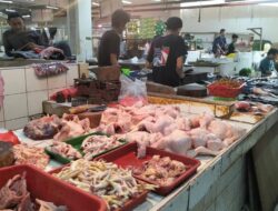 Sempat Naik, Harga Daging Sapi dan Ayam di Pasar Kota Sukabumi Alami Penurunan