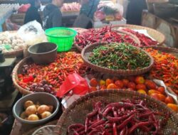 Hari Ini, Harga Komoditas Cabai di Pasar Kota Sukabumi Merangkak Turun